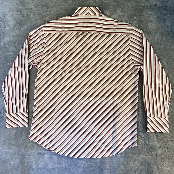 Paul Smith London Vintage Striped Shirt 16/41 Made in Italy Long Sleeve ButtonUp - Picture 6 of 12